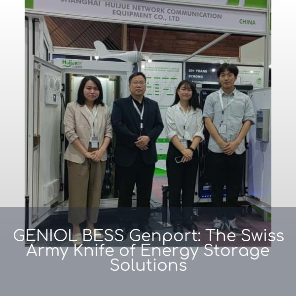 GENIOL BESS Genport: The Swiss Army Knife of Energy Storage Solutions